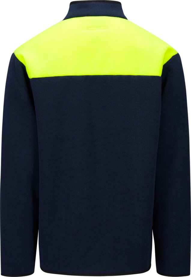 Pile jacket long back 2 Wenaas