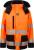 HiVis vinterjakke dame 1 Fluor Orange/Sort Wenaas  Miniature