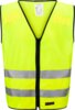 Flam Waistcoat with reflex 1 Flouresent yellow Wenaas  Miniature