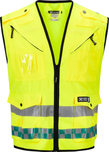 Waistcoat ambulance 07 EN20471 Wenaas Medium