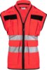 Waistcoat W112 Emergency 1 Flourescent red Wenaas  Miniature