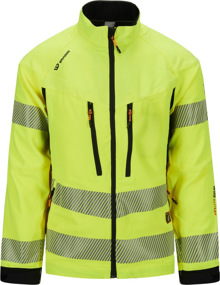 Hi-vis mens stretch jacket, class 3 1 Wenaas
