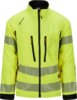 HiVis stretchjakke herre 2 Fluoriserende gul/Svart Wenaas  Miniature