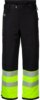 Mens wintertrousers hivis 1 Black/Fluorine Yello Wenaas  Miniature