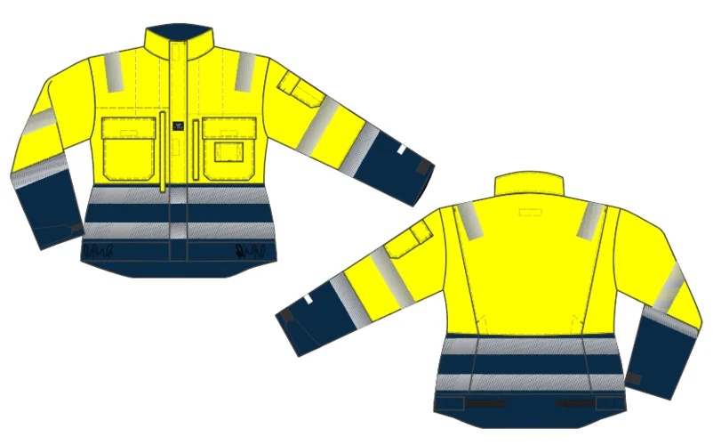 Ladies jacket Toolguard stretch Wenaas Medium