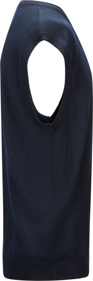 Knitted v-neck vest 3 Wenaas