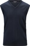 Knitted v-neck vest 1 Wenaas Small