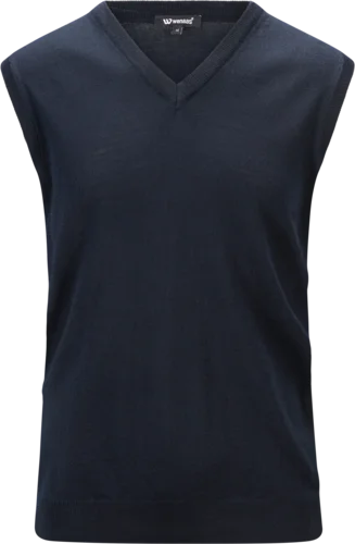 Knitted v-neck vest Wenaas Medium