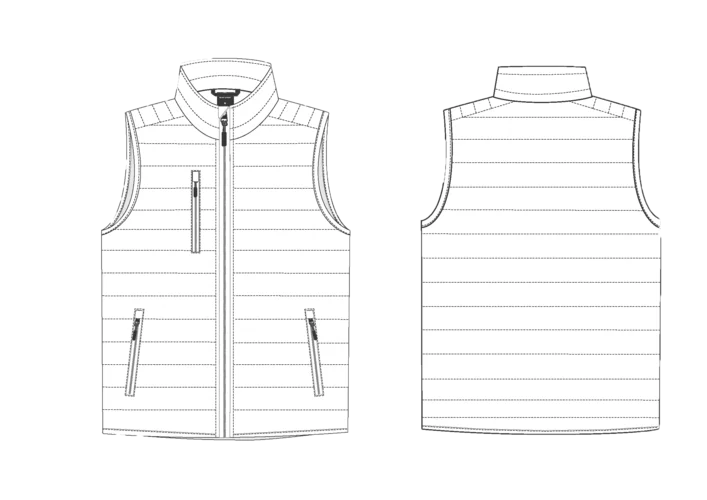 Down vest Wenaas Medium