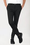 Comfy Flex Herrebukse Chinos svart 1 Sverre W. Monsen Small