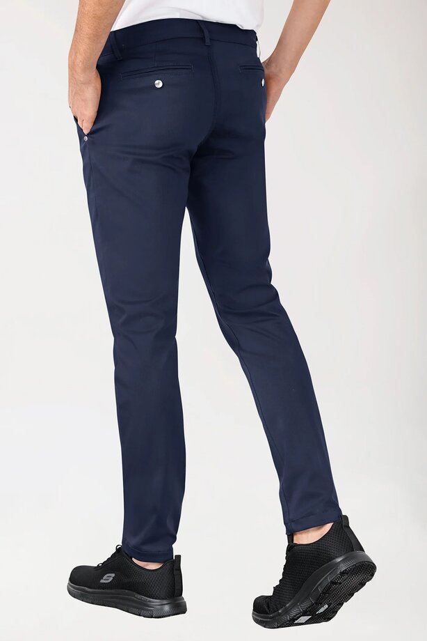 Comfy Flex Herrebukse Chinos svart 2 Sverre W. Monsen