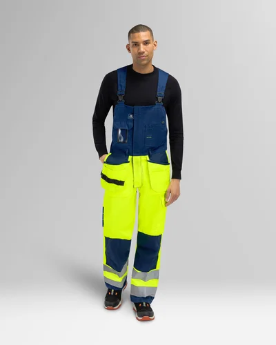 Hivis bib and brace Wenaas Medium