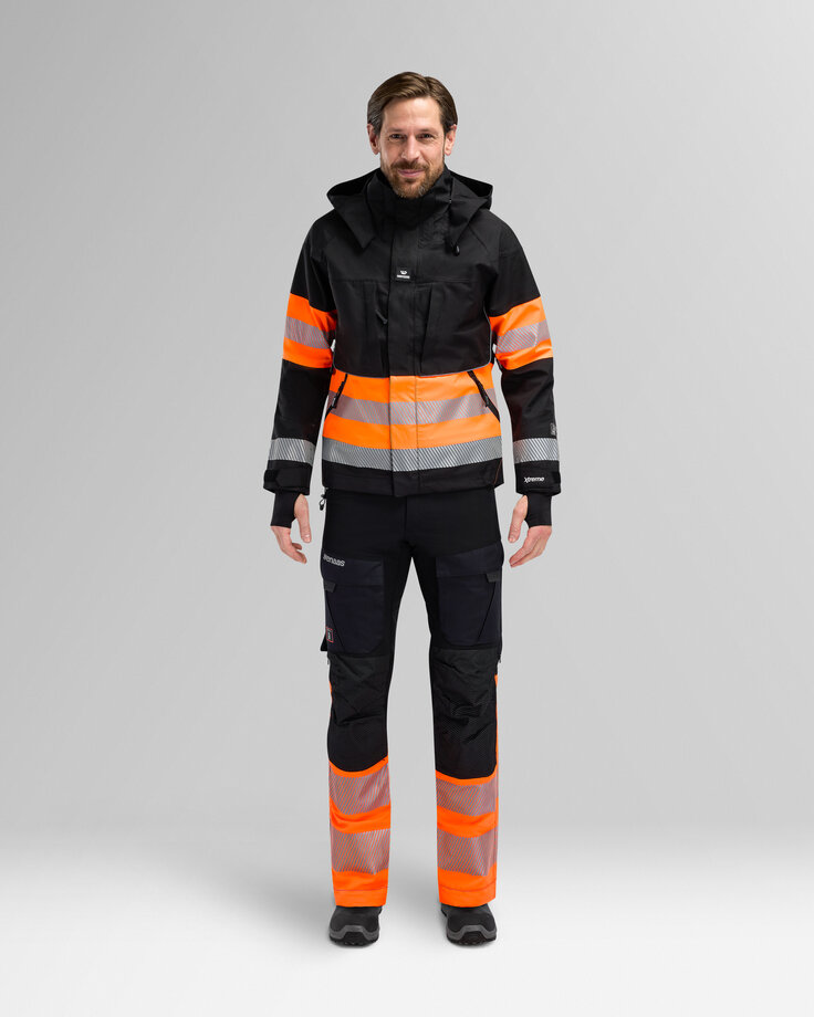 Hivis shell jacket man 4 Wenaas