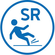 SR Slip resistance on ceramic tile floor with glycerine