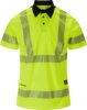 Hi-vis Polo Shirt 1 Fluorine Yellow/Black Wenaas  Miniature