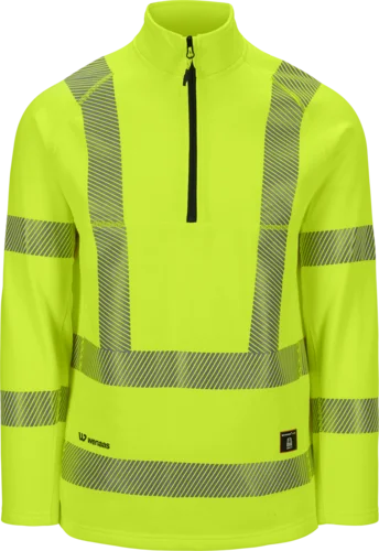 HiVis 1/2-zip genser Wenaas Medium