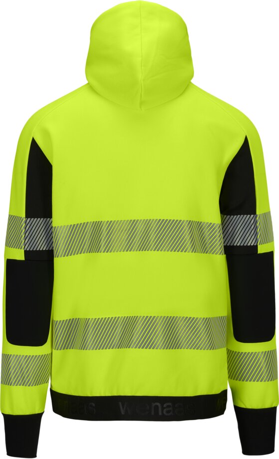 Hi-vis hooded jacket 2 Wenaas