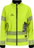 HiVis stretchjakke dame 2 Fluoriserende gul/Svart Wenaas  Miniature