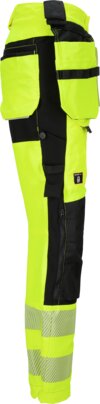 Dames-stretchbroek met hoge zichtbaarheid, klasse 2 4 Wenaas Small
