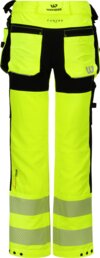 Dames-stretchbroek met hoge zichtbaarheid, klasse 2 3 Wenaas Small