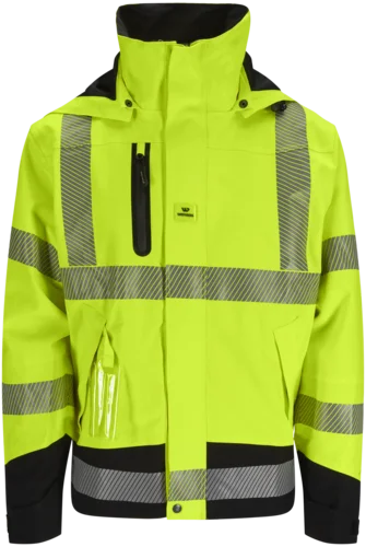 Hivis skalljakke stretch Wenaas Medium