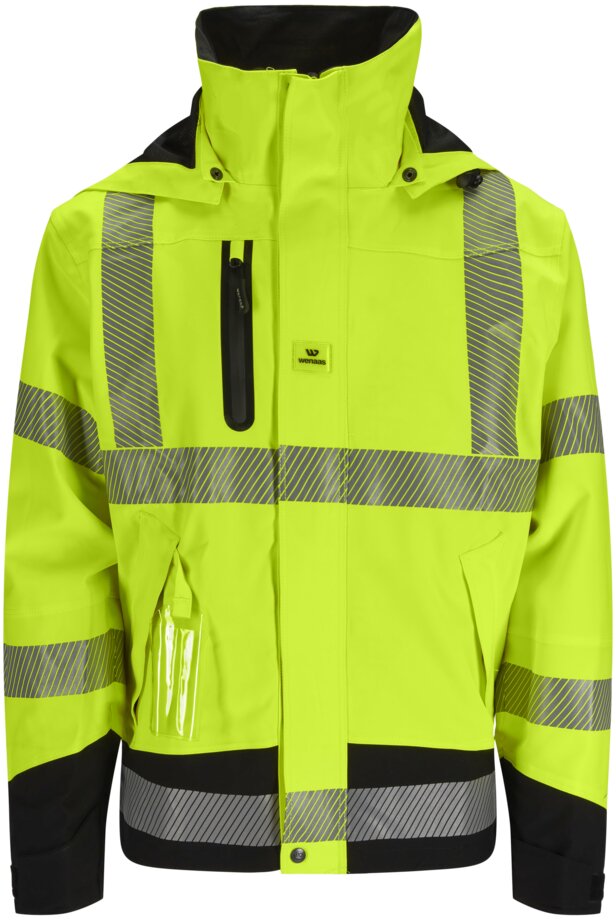 Hivis skalljakke stretch 1 Wenaas