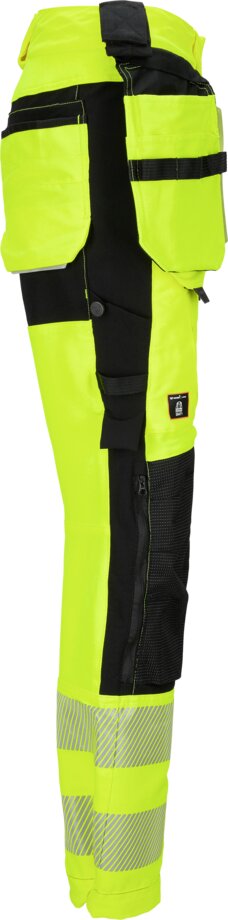 Dames-stretchbroek met hoge zichtbaarheid, klasse 2 4 Wenaas