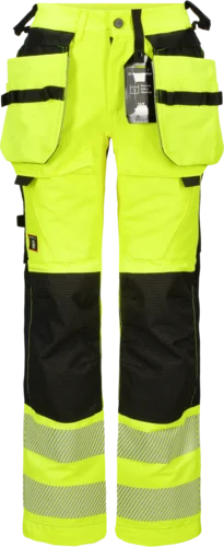 Hi-vis Stretch Trousers for Women, Class 2 Wenaas Medium