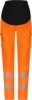 Synlighets Gravidbukse 1 Fluor Orange/Sort Wenaas  Miniature