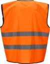 HiVis Car Vest 203-G-Ret 2 Wenaas Small