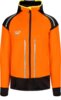 Stretch fleecejacket with hood 3 Orange Wenaas  Miniature