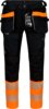 Signal-Stretchhose Herren 2 Schwarz/Fluororange Wenaas  Miniature