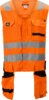 Hivis Waistcoat 1 Fluor Orange/Black Wenaas  Miniature