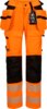 Hi-vis Stretch Trousers for Women, Class 2 2 Fluor Orange/Black Wenaas  Miniature