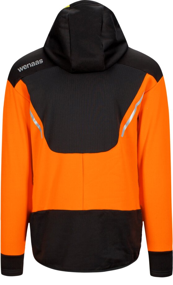 Stretch fleecejacket with hood 2 Wenaas