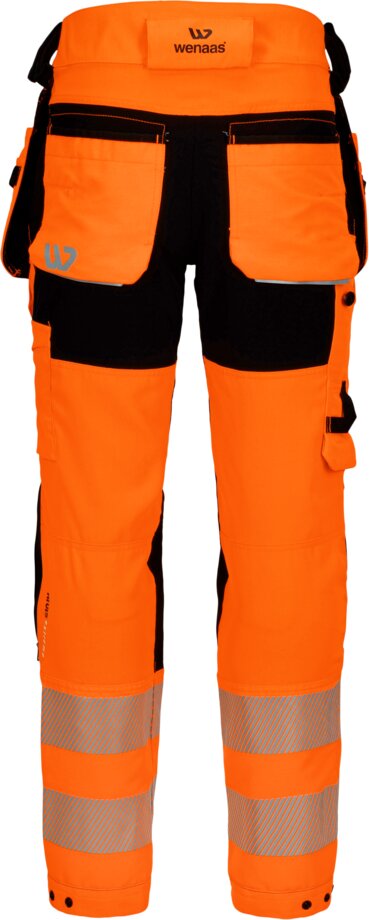 Hi-vis mens stretch trousers, class 2 2 Wenaas