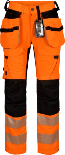 Hi-vis mens stretch trousers, class 2 Wenaas Medium