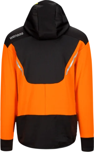 Stretch fleecejakke m/hette Wenaas Medium