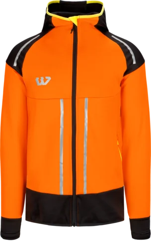 Stretch fleecejakke m/hette Wenaas Medium