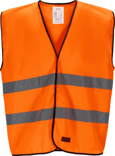HiVis Car Vest 203-G-Ret Wenaas Medium