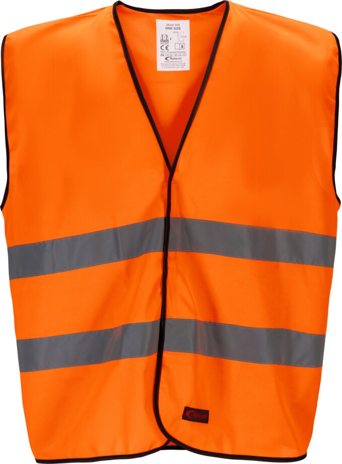 HiVis Car Vest 203-G-Ret 1 Wenaas