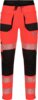 Stretchbroek met hoge zichtbaarheid 2 Fluoriserend rood/zwart Wenaas  Miniature