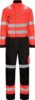 HiVis Coverall 1 Red Fluorine/Black Wenaas  Miniature