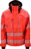 Hi-vis shelljacket 1 Red Fluorine/Black Wenaas  Miniature