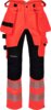 Multistretch bukse UNI 2 Fluoriserende rød/svart Wenaas  Miniature