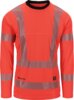 Hoge zichtbaarheid T-shirt met lange mouwen 2 Fluoriserend rood Wenaas  Miniature