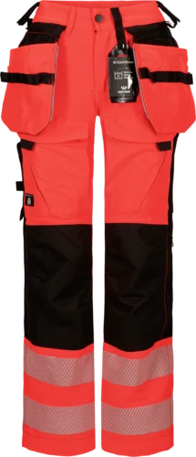 Hi-vis Stretch Trousers for Women, Class 2 Wenaas Medium
