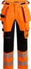 Multistretch Trousers D-fig UNI 1 Fluor Orange/Black Wenaas  Miniature