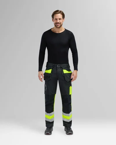 Hi-Vis craftman trousers cl 1 Wenaas Medium