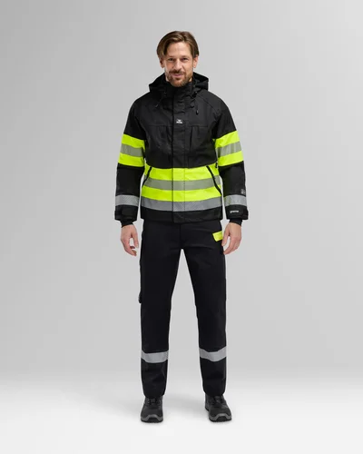 Hivis shell jacket man Wenaas Medium